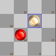 checkers capture example