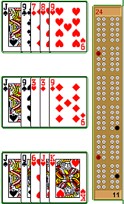 how to play cribbage board